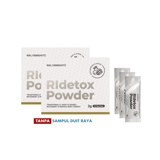 Kombo RIdetox Powder | 2 Kotak (Jimat RM58)